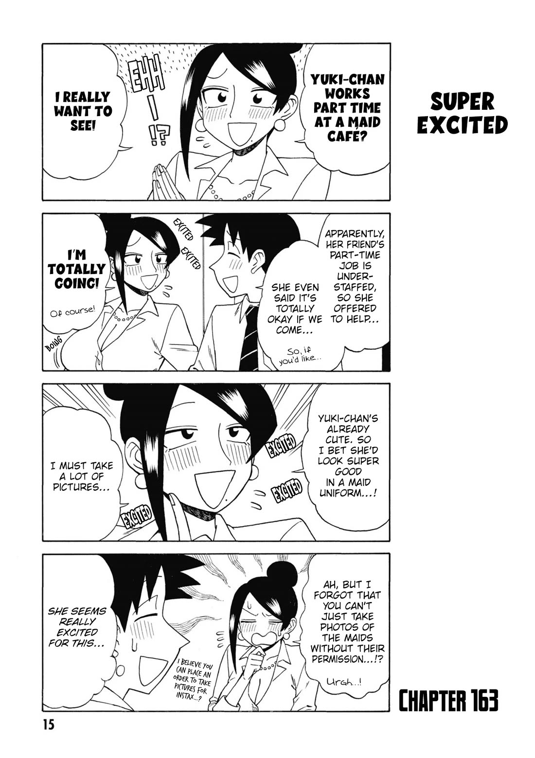 Bijin Onna Joushi Takizawa-san Chapter 163 page 1 - Chapter 163