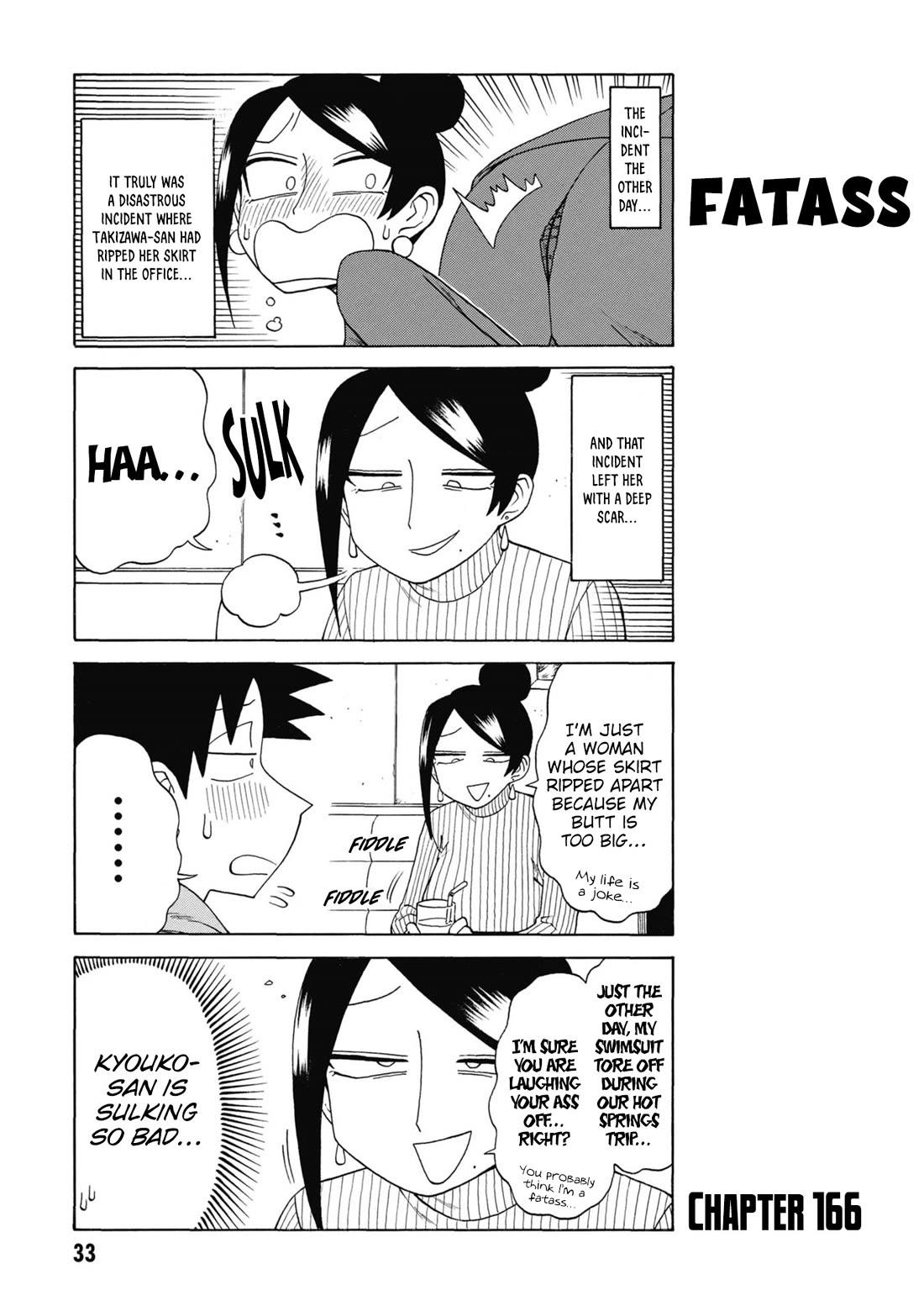 Bijin Onna Joushi Takizawa-san Chapter 166 page 1 - Chapter 166