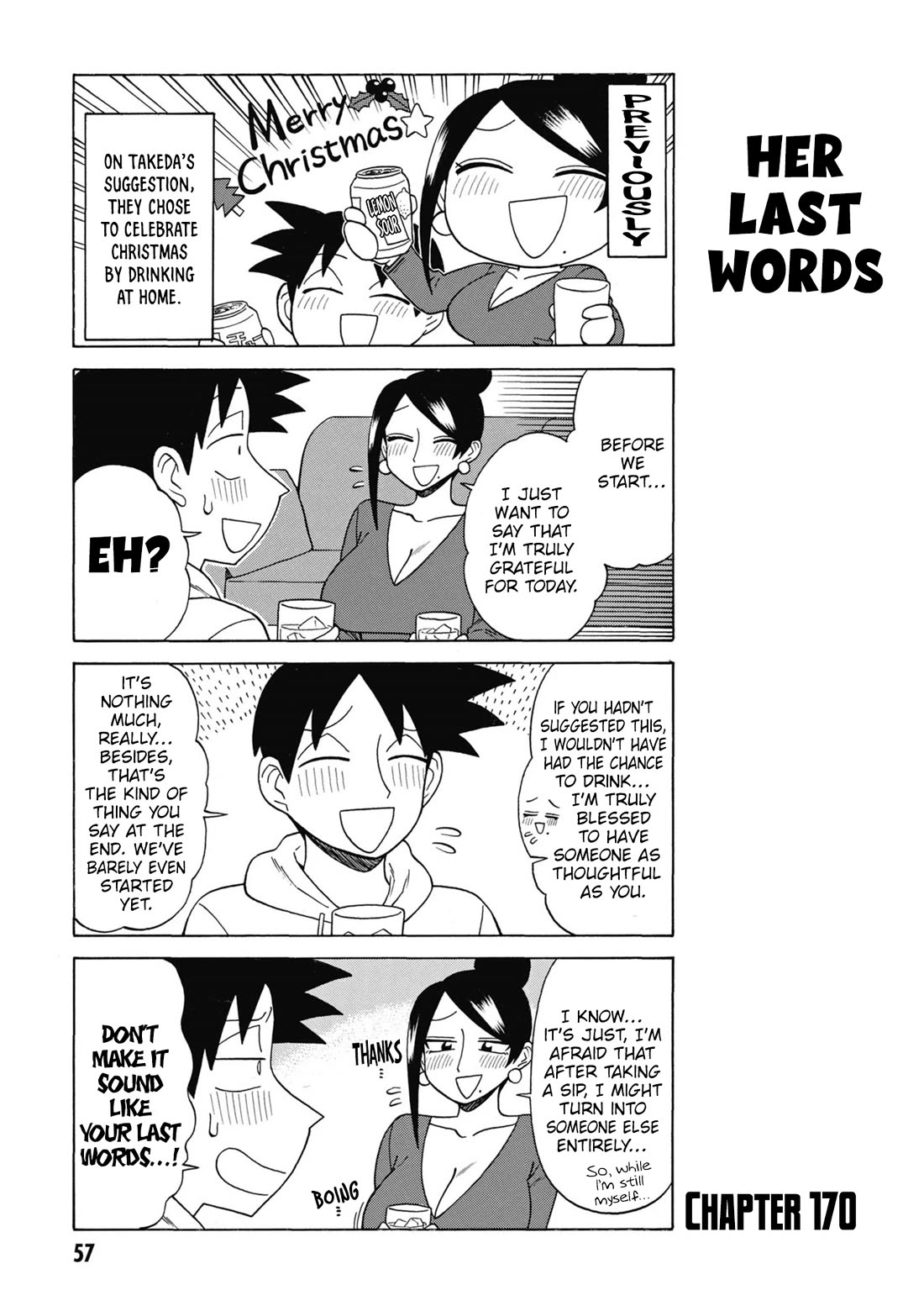 Bijin Onna Joushi Takizawa-san Chapter 170 page 1 - Chapter 170