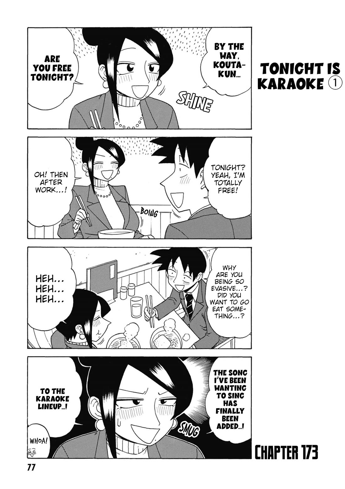 Bijin Onna Joushi Takizawa-san Chapter 173 page 1 - Chapter 173