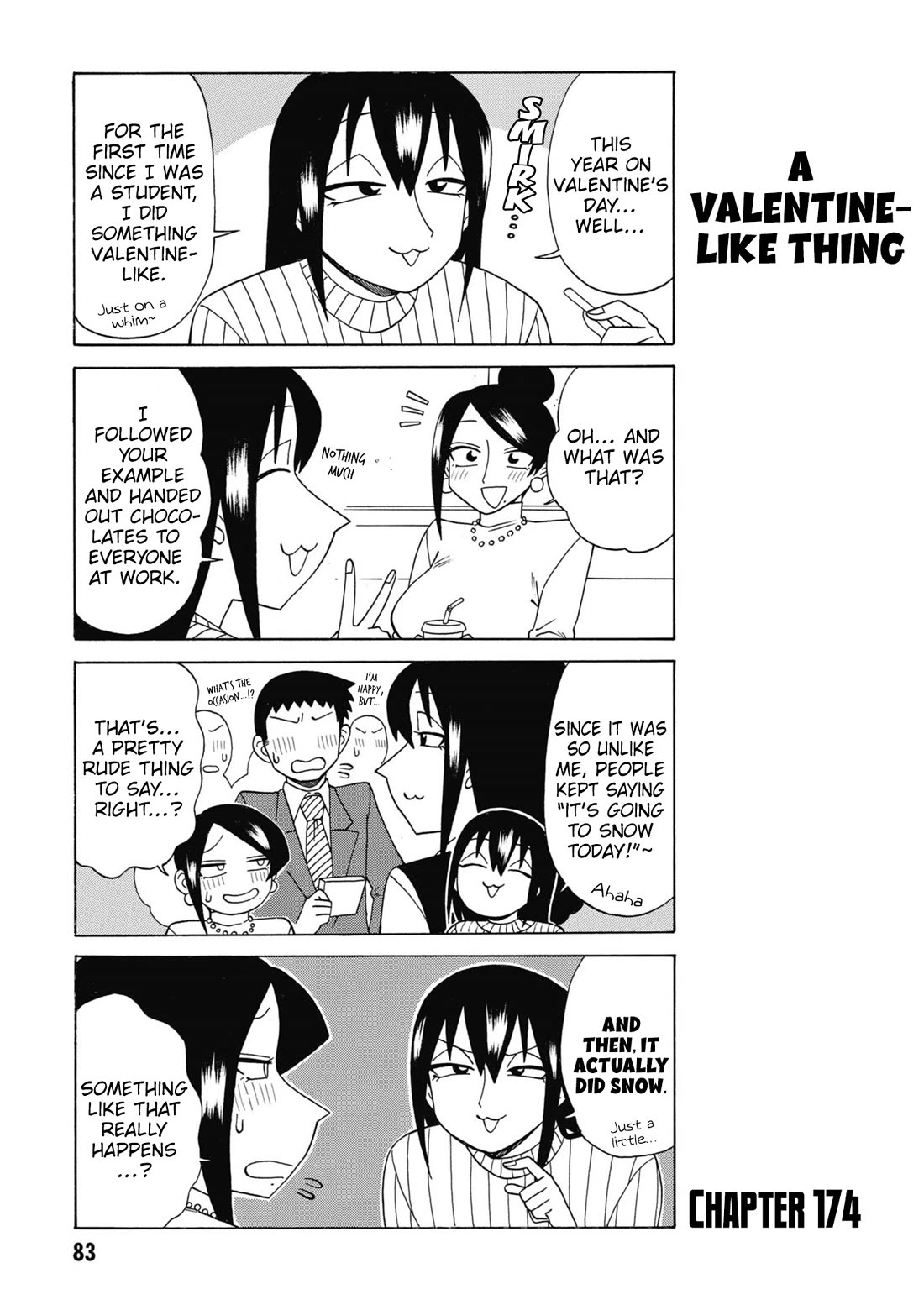 Bijin Onna Joushi Takizawa-san Chapter 174 page 1 - Chapter 174