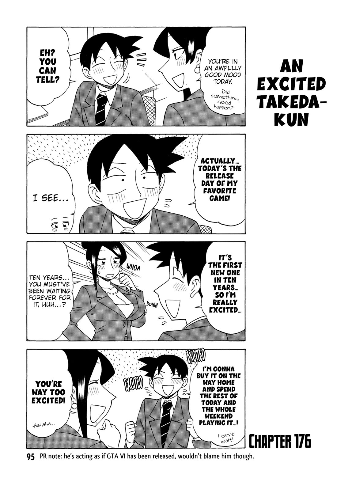 Bijin Onna Joushi Takizawa-san Chapter 176 page 1 - Chapter 176