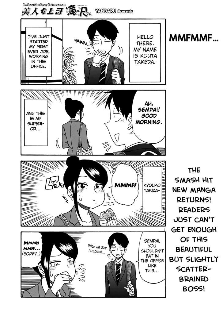 Bijin Onna Joushi Takizawa-san Chapter 2 page 1 - Chapter 2
