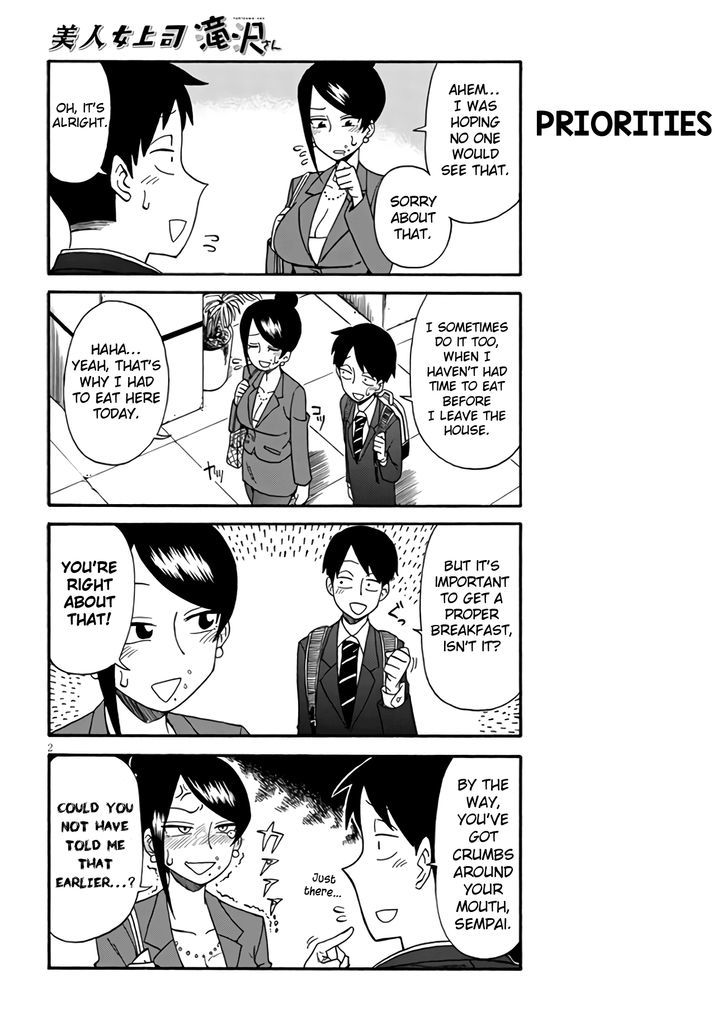 Bijin Onna Joushi Takizawa-san Chapter 2 page 2 - Chapter 2