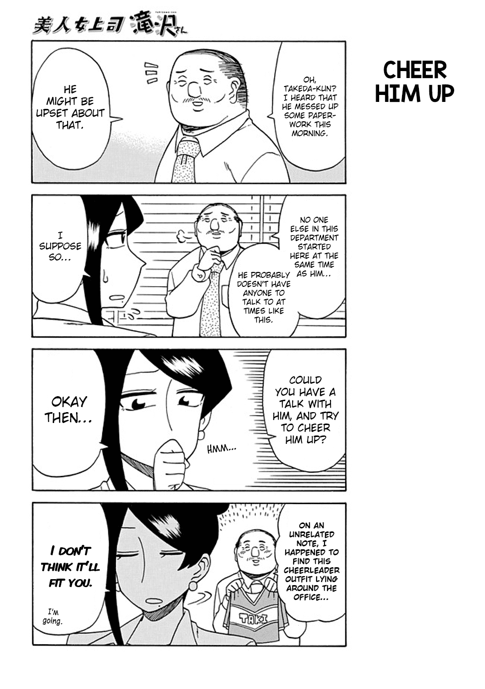 Bijin Onna Joushi Takizawa-san Chapter 28 page 2 - Chapter 28