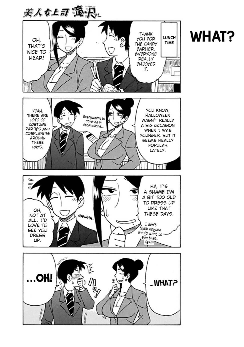 Bijin Onna Joushi Takizawa-san Chapter 31 page 3 - Chapter 31