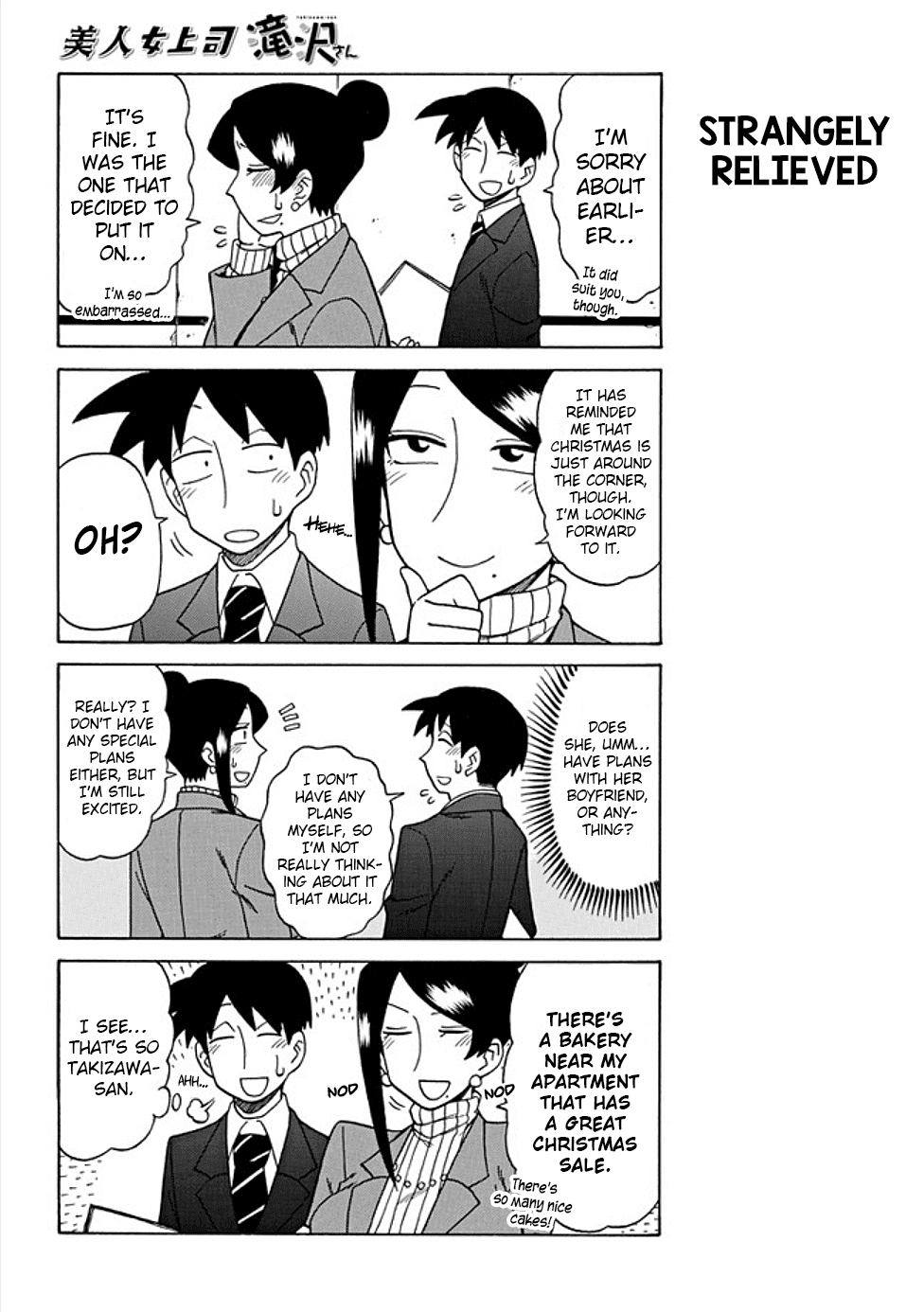 Bijin Onna Joushi Takizawa-san Chapter 35 page 4 - Chapter 35