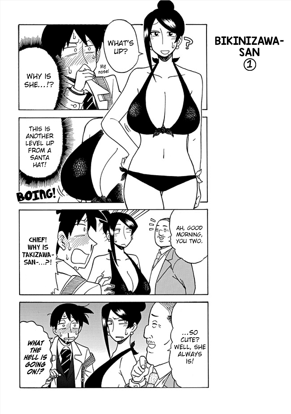 Bijin Onna Joushi Takizawa-san Chapter 36 page 2 - Chapter 36