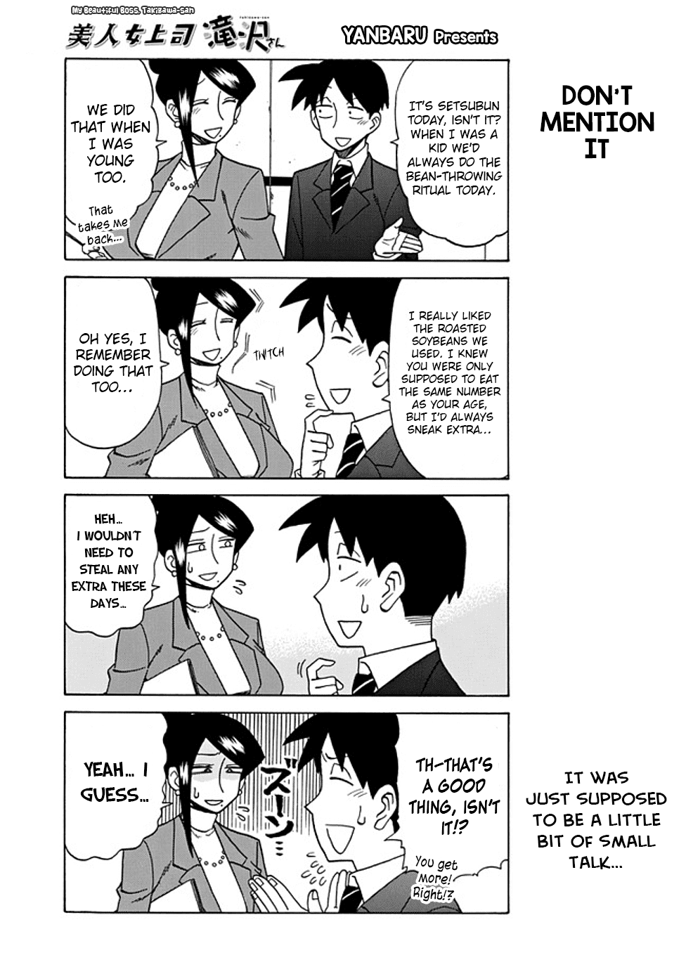Bijin Onna Joushi Takizawa-san Chapter 38 page 1 - Chapter 38