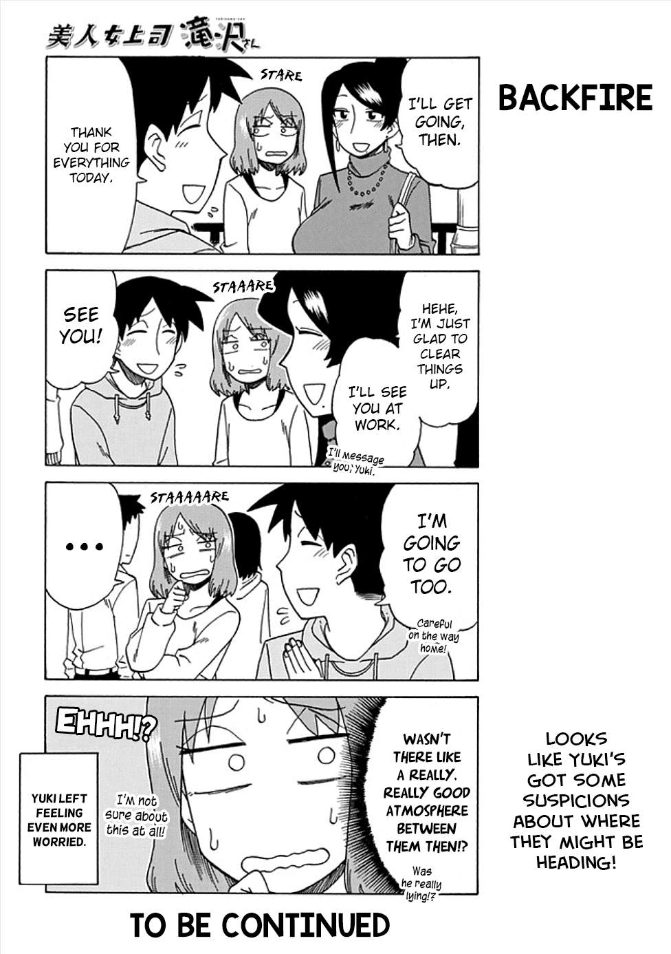 Bijin Onna Joushi Takizawa-san Chapter 43 page 6 - Chapter 43