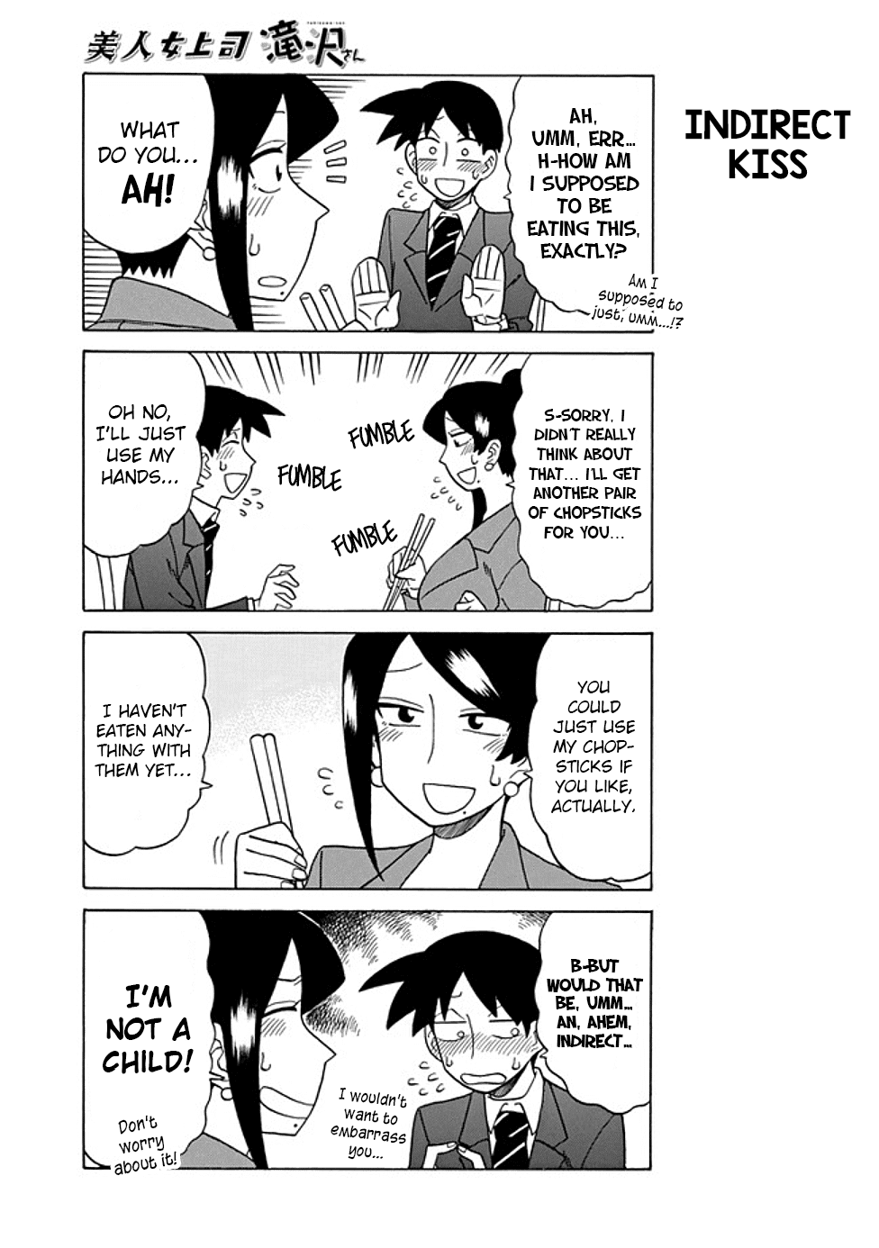 Bijin Onna Joushi Takizawa-san Chapter 53 page 3 - Chapter 53