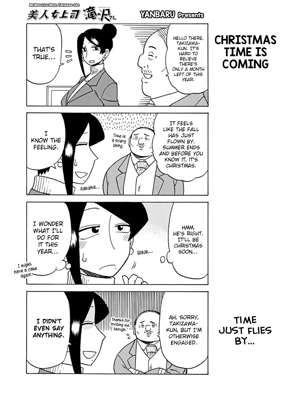 Bijin Onna Joushi Takizawa-san Chapter 57 page 1 - Chapter 57