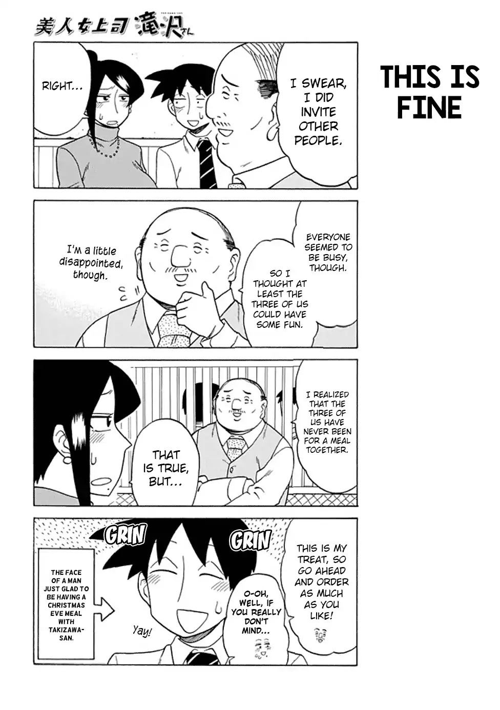 Bijin Onna Joushi Takizawa-san Chapter 59 page 2 - Chapter 59