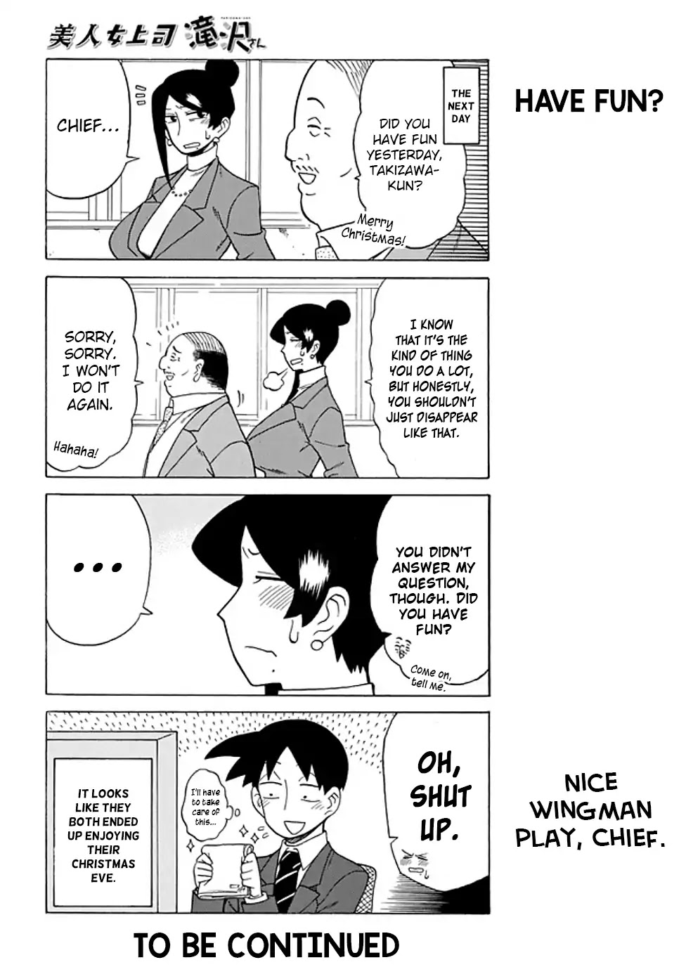 Bijin Onna Joushi Takizawa-san Chapter 59 page 8 - Chapter 59