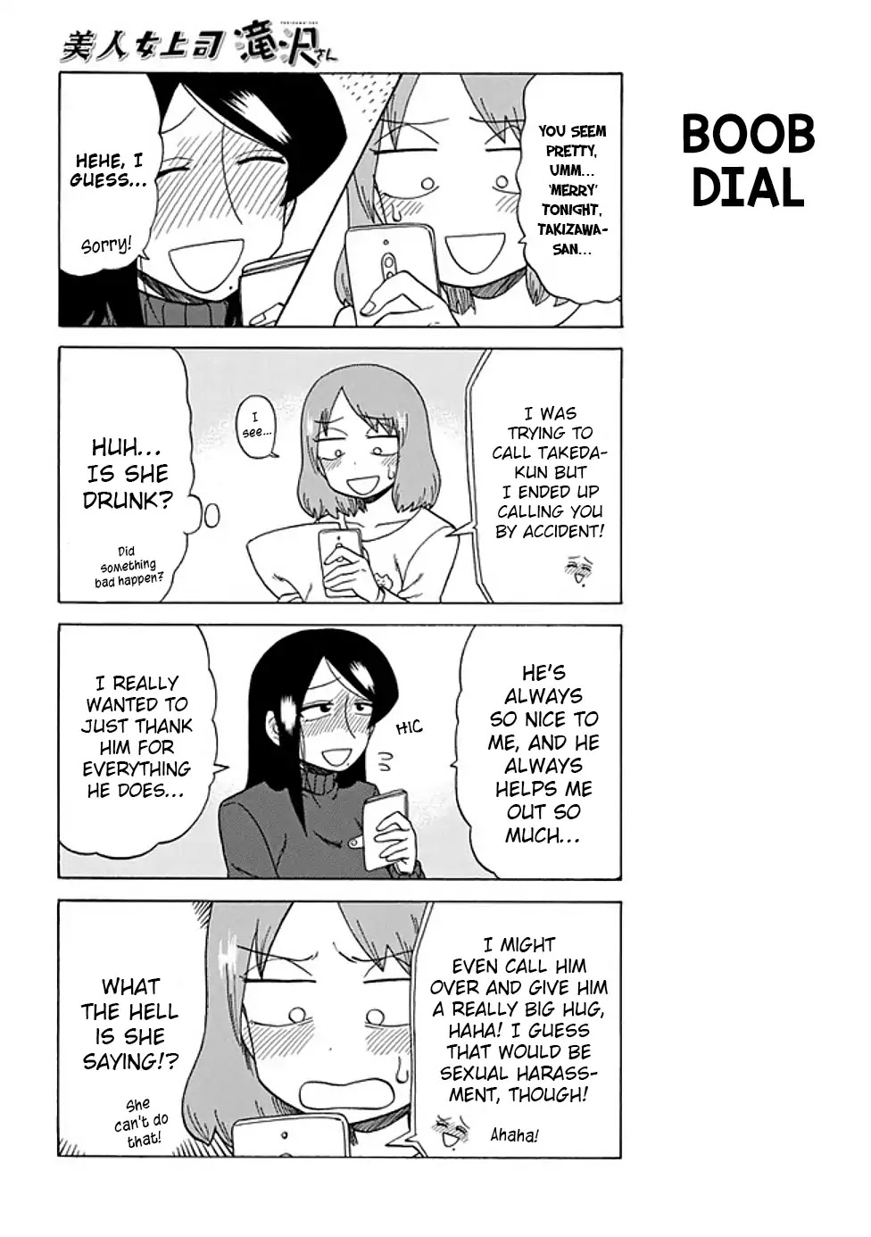 Bijin Onna Joushi Takizawa-san Chapter 61 page 4 - Chapter 61