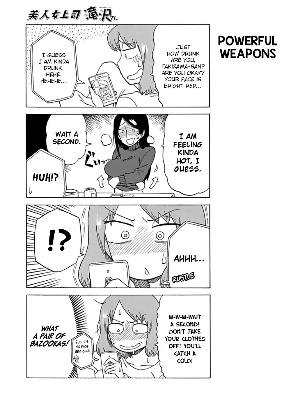 Bijin Onna Joushi Takizawa-san Chapter 61 page 5 - Chapter 61
