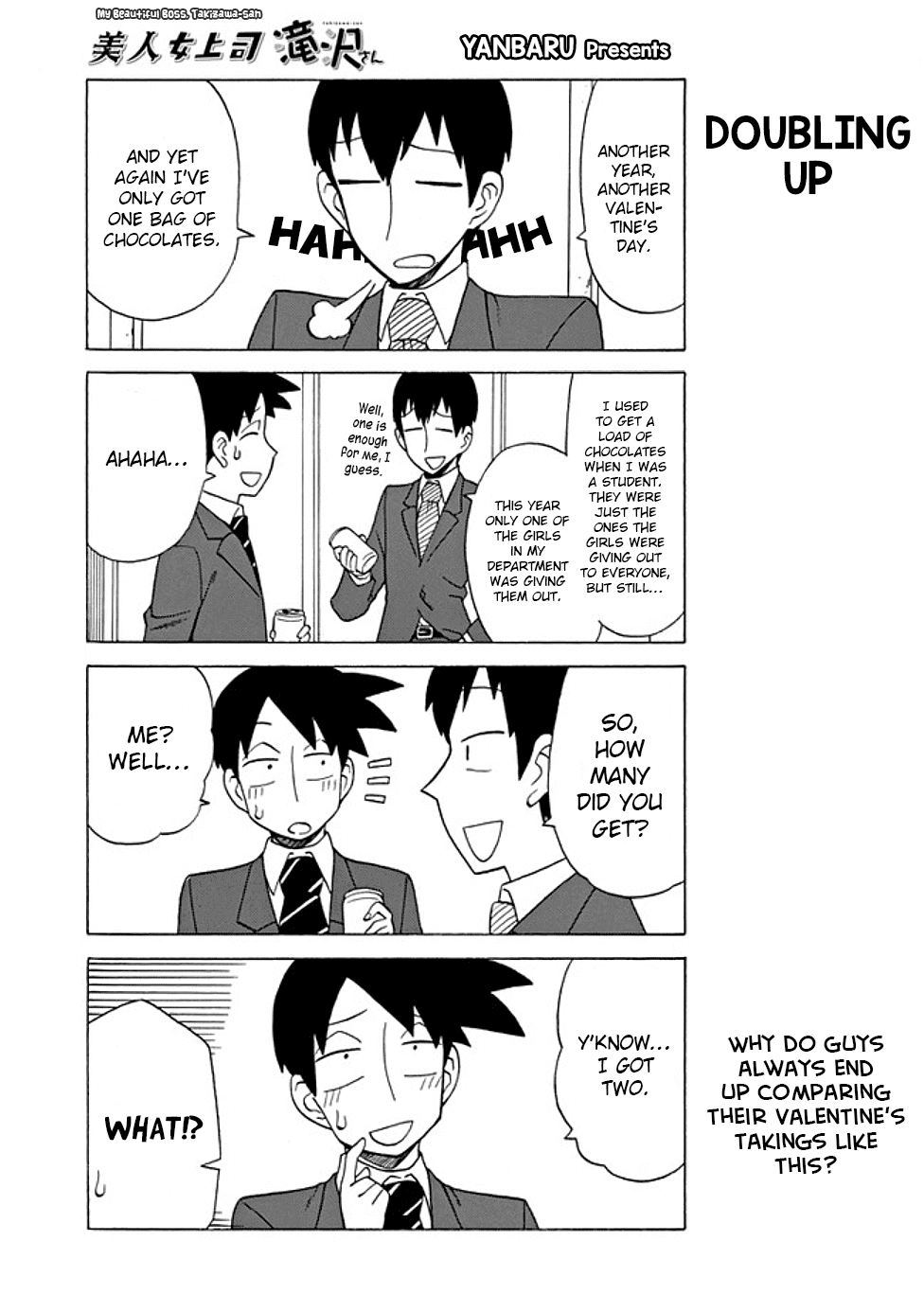 Bijin Onna Joushi Takizawa-san Chapter 63 page 1 - Chapter 63