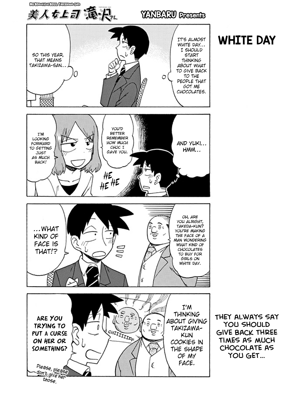 Bijin Onna Joushi Takizawa-san Chapter 65 page 1 - Chapter 65