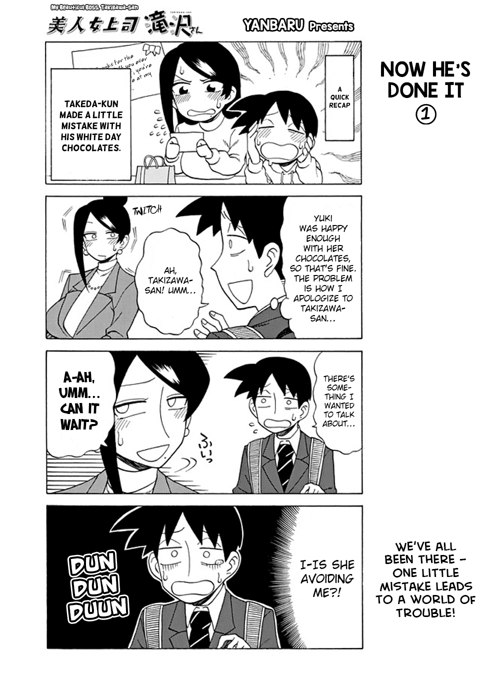 Bijin Onna Joushi Takizawa-san Chapter 66 page 1 - Chapter 66