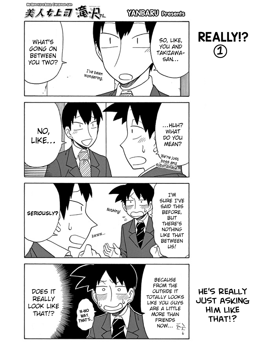 Bijin Onna Joushi Takizawa-san Chapter 68 page 1 - Chapter 68