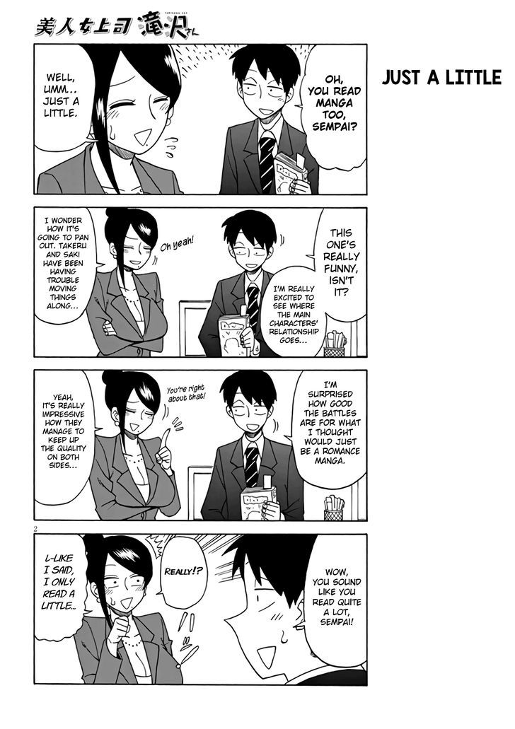 Bijin Onna Joushi Takizawa-san Chapter 7 page 2 - Chapter 7
