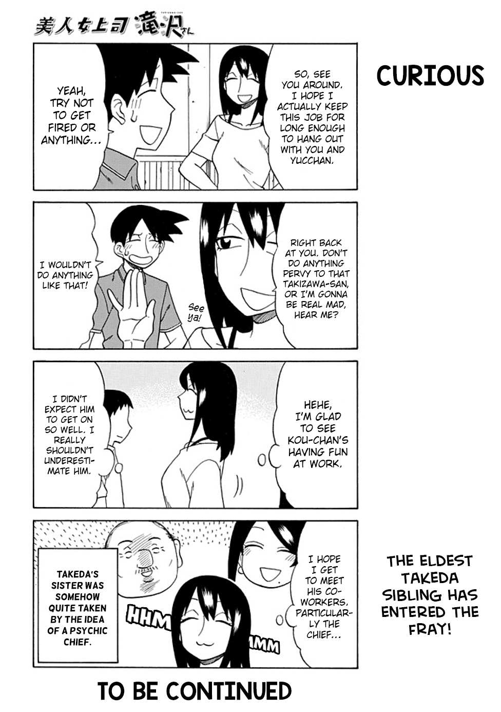 Bijin Onna Joushi Takizawa-san Chapter 72 page 6 - Chapter 72