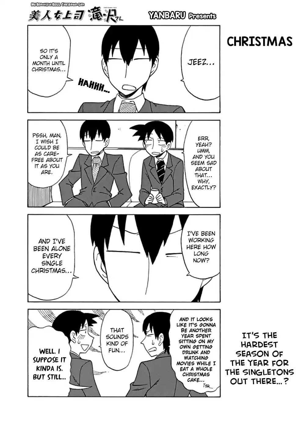 Bijin Onna Joushi Takizawa-san Chapter 81 page 1 - Chapter 81
