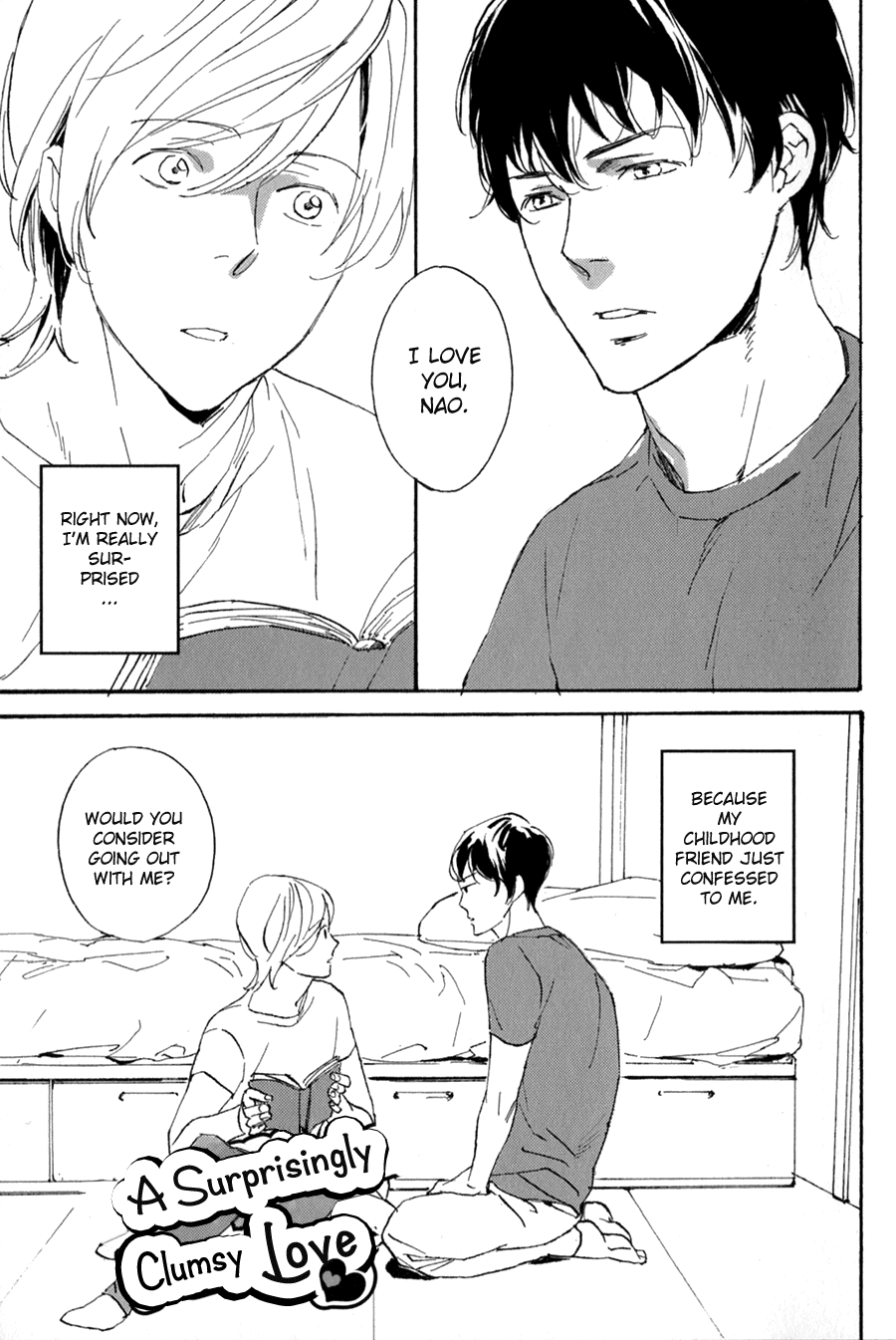 Bikkuri suru hodo Doji na Koi Chapter 1.2 page 3 - Chapter 1 v2 : Bikkuri suru hodo Doji na Koi - 1