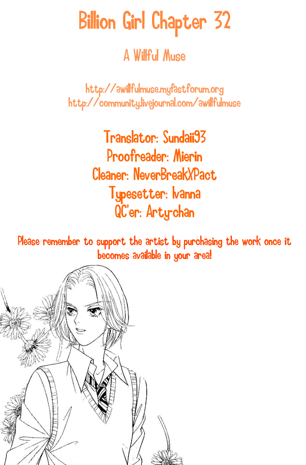 Billion Girl Chapter 32 page 1 - Chapter 32