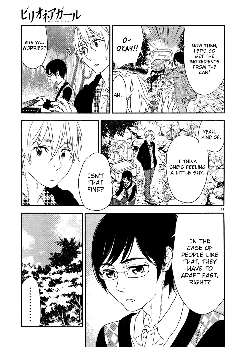 Billionaire Girl Chapter 6 page 14 - Chapter 6