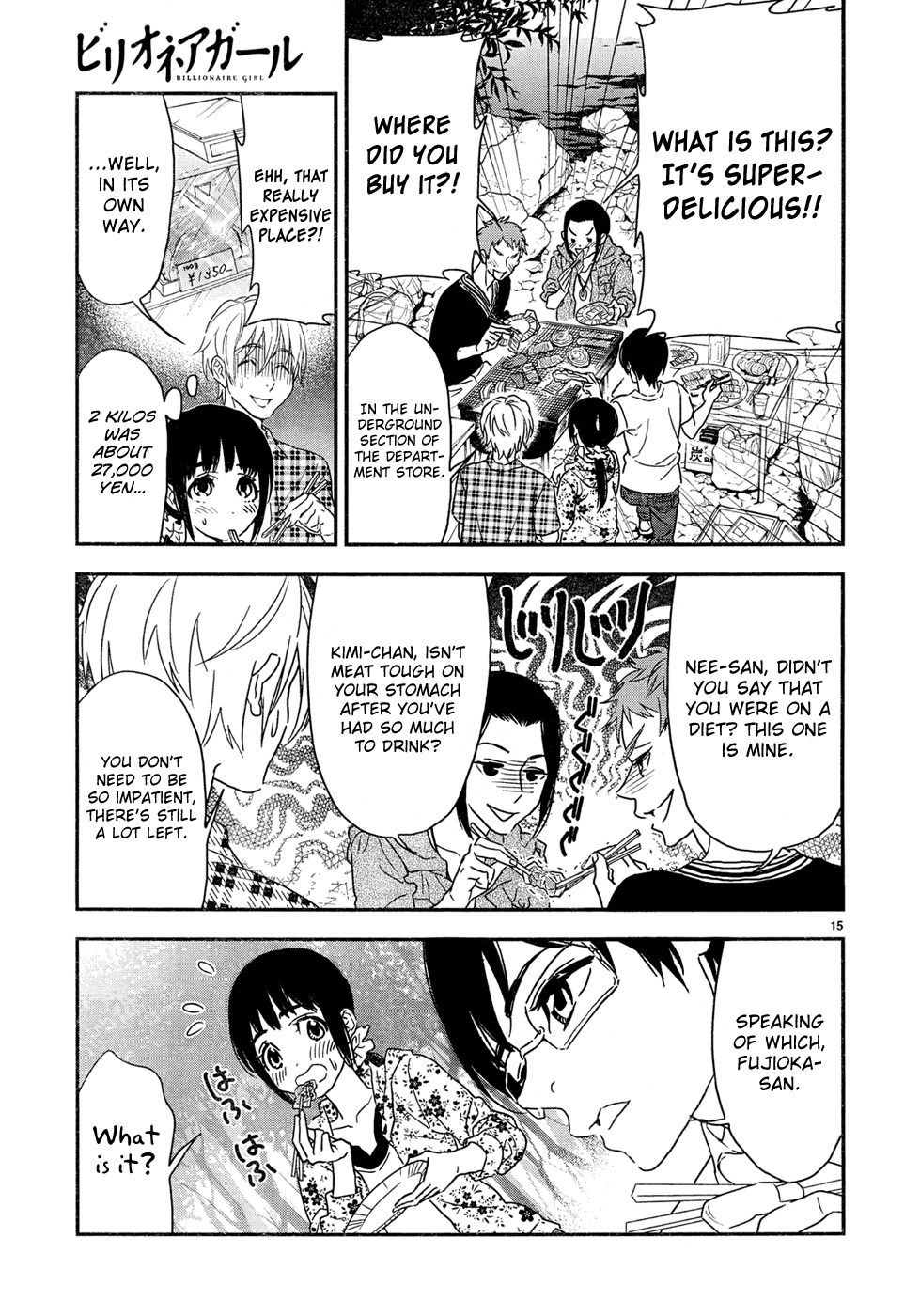 Billionaire Girl Chapter 6 page 18 - Chapter 6