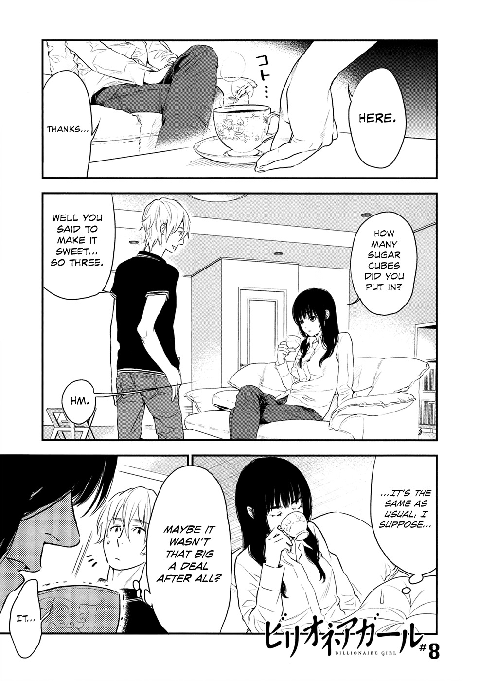 Billionaire Girl Chapter 8 page 5 - Chapter 8