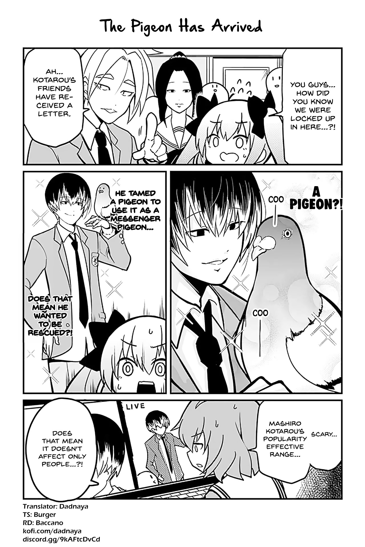 Billionaire in Love Chapter 12 page 1 - Chapter 12: The Pigeon Has Arrived