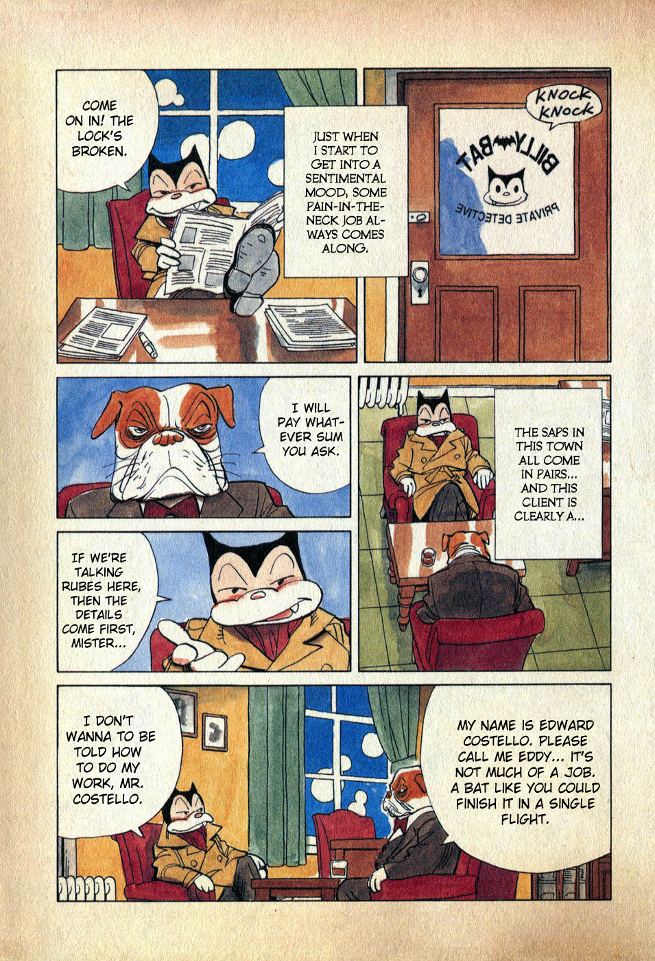 Billy Bat Chapter 1 page 8 - Chapter 1