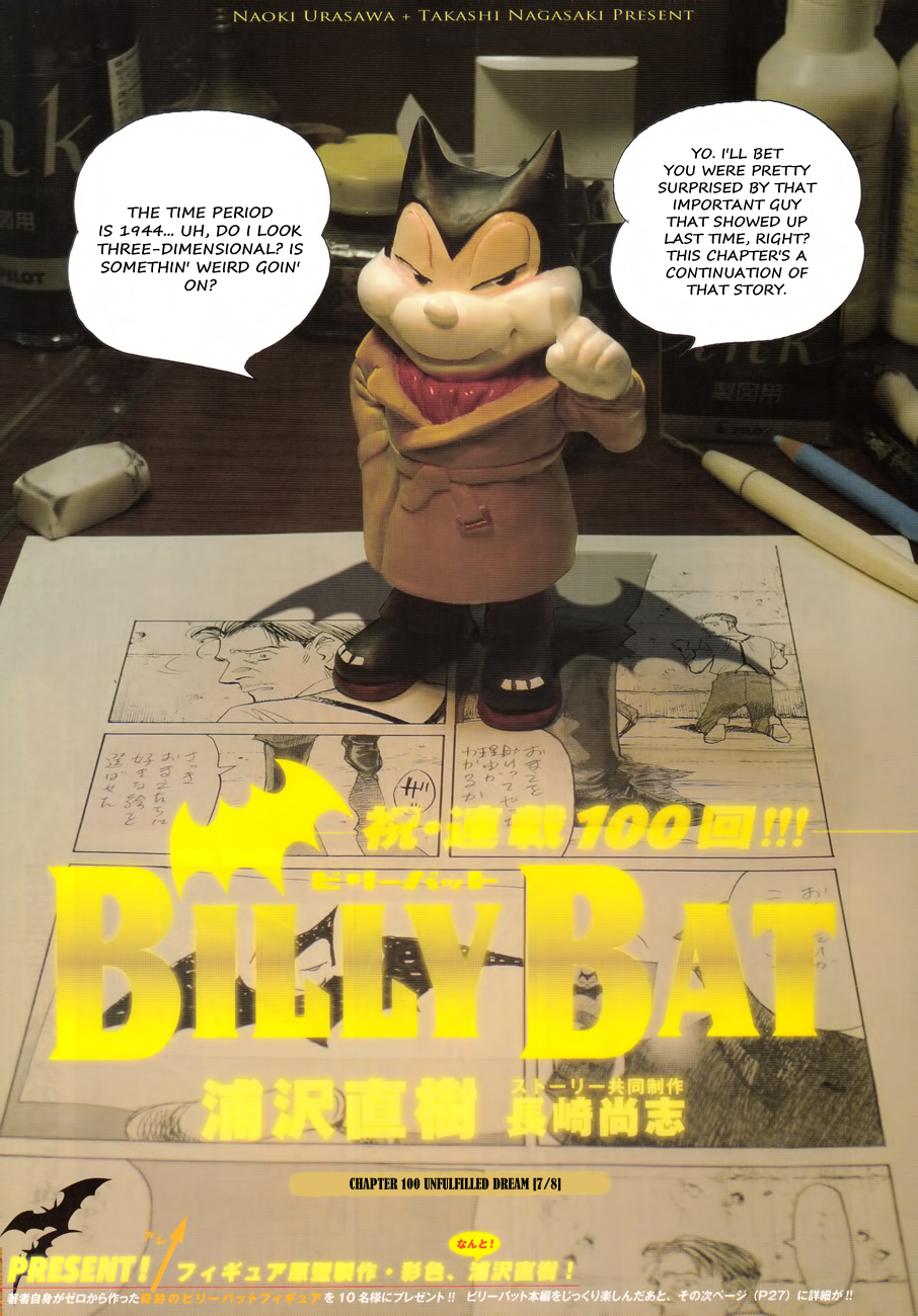 Billy Bat Chapter 100 page 1 - Chapter 100