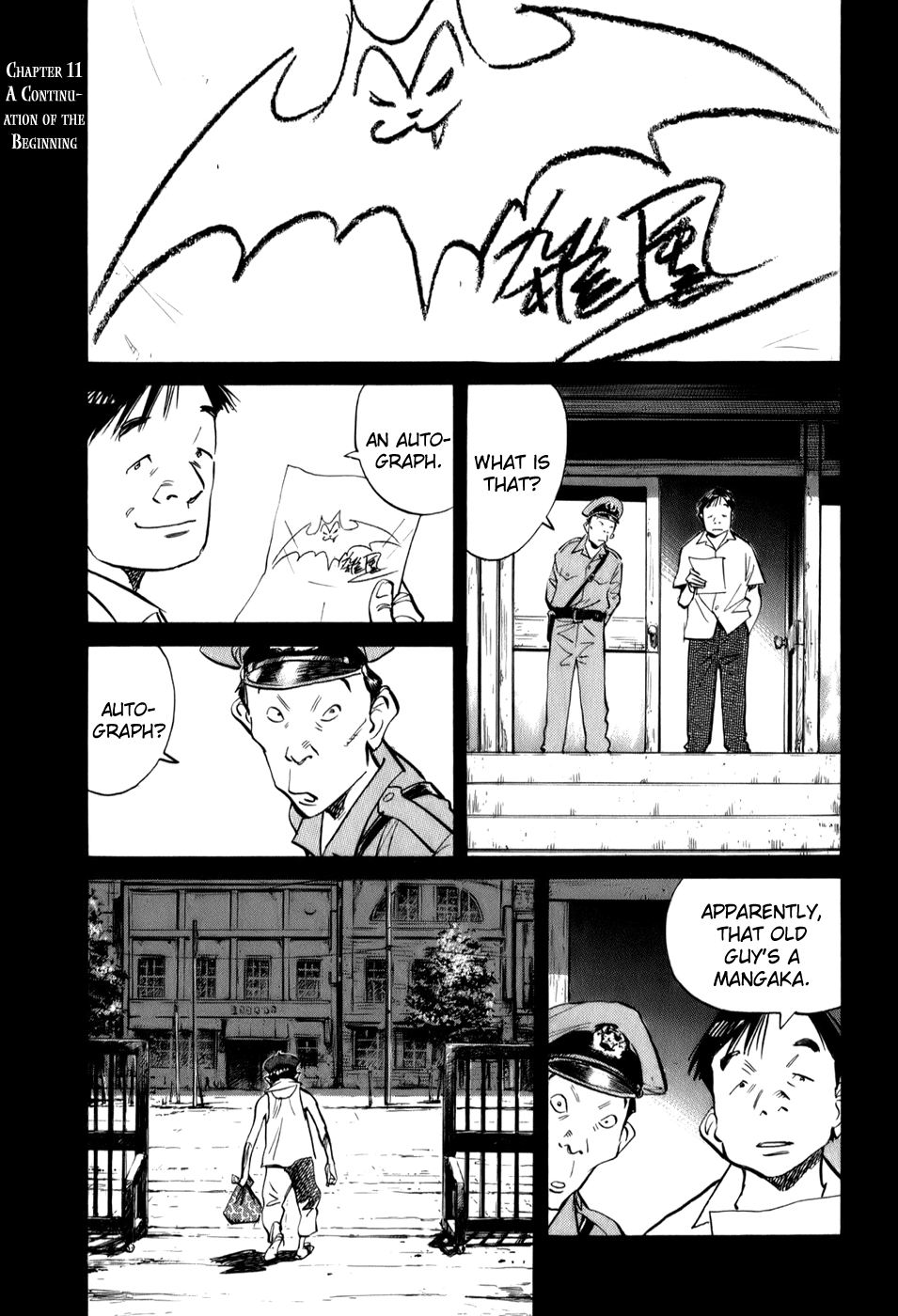Billy Bat Chapter 11 page 1 - Chapter 11