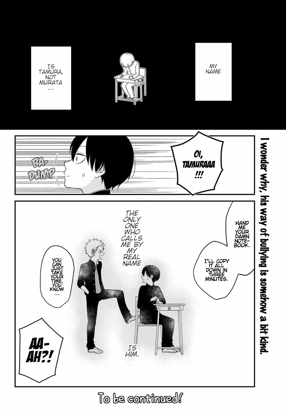 Bimyou ni Yasashii Ijimekko Chapter 1 page 6 - Chapter 1: The Slightly Kind Bully