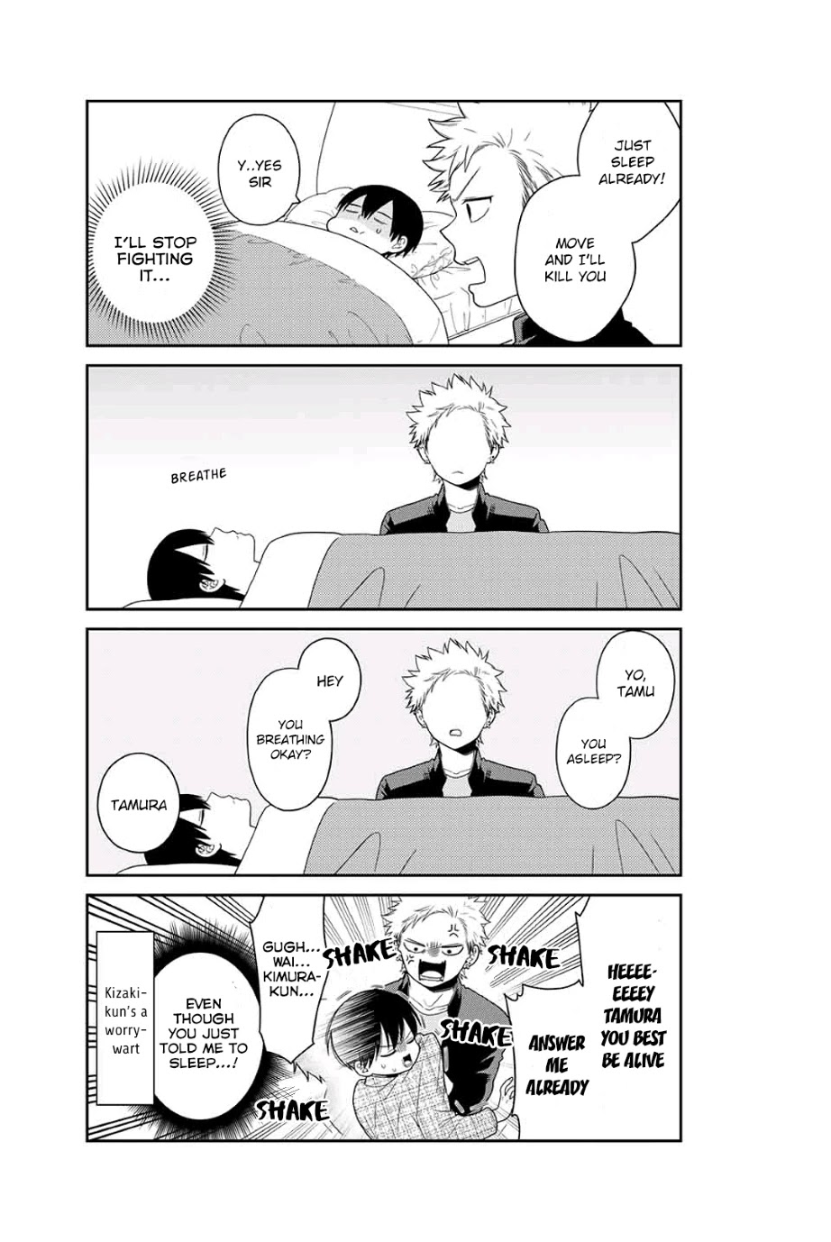 Bimyou ni Yasashii Ijimekko Chapter 10 page 7 - Chapter 10: The Bully Pays a Get-Well Visit