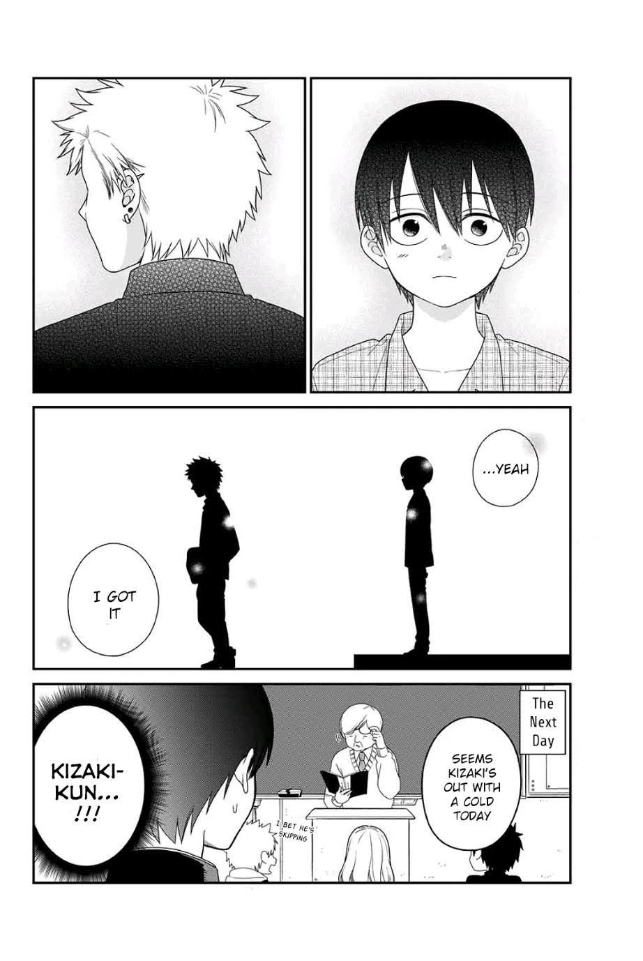 Bimyou ni Yasashii Ijimekko Chapter 10 page 9 - Chapter 10: The Bully Pays a Get-Well Visit