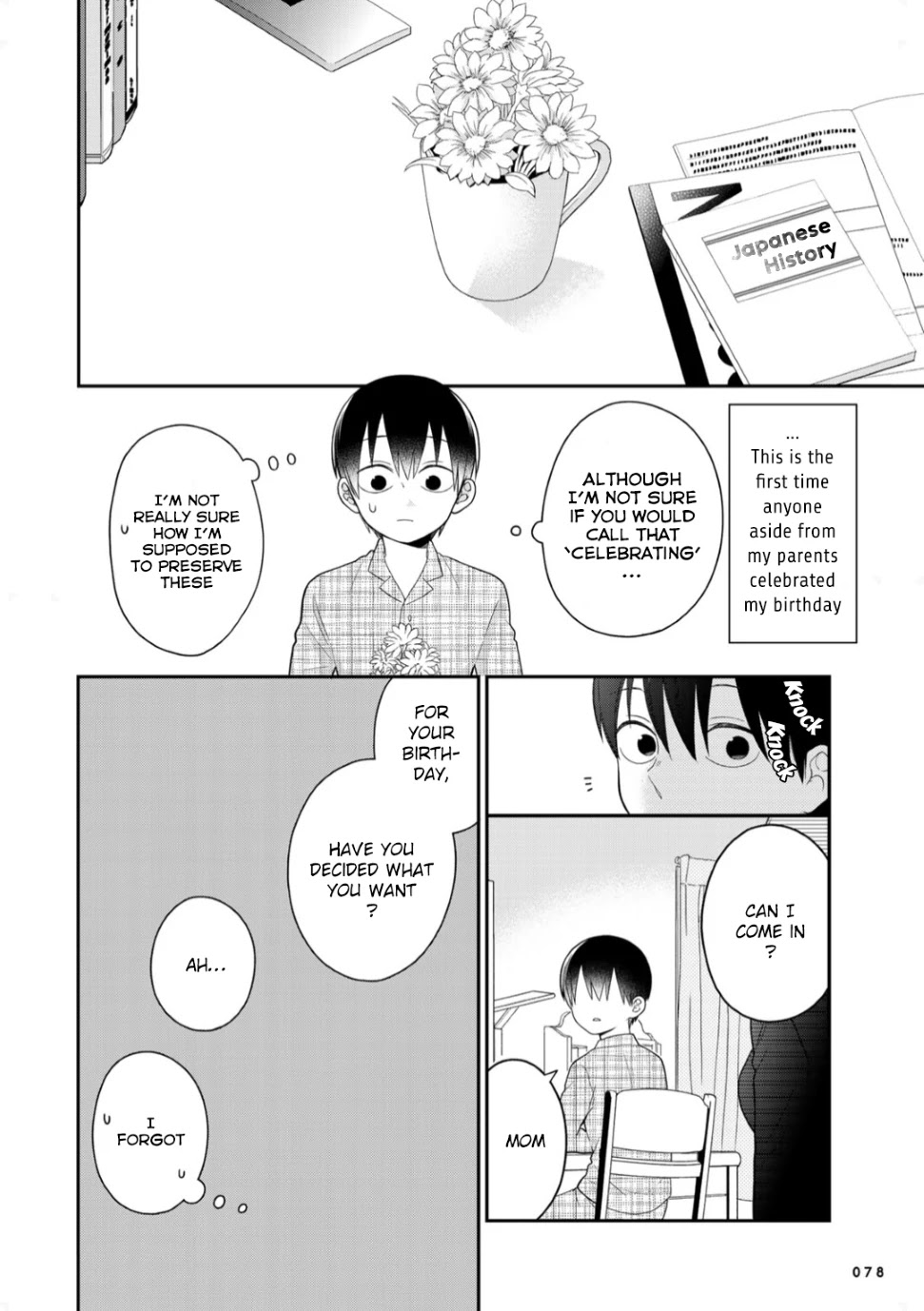 Bimyou ni Yasashii Ijimekko Chapter 11.5 page 7 - Chapter 11.5: The Bully and Flowers