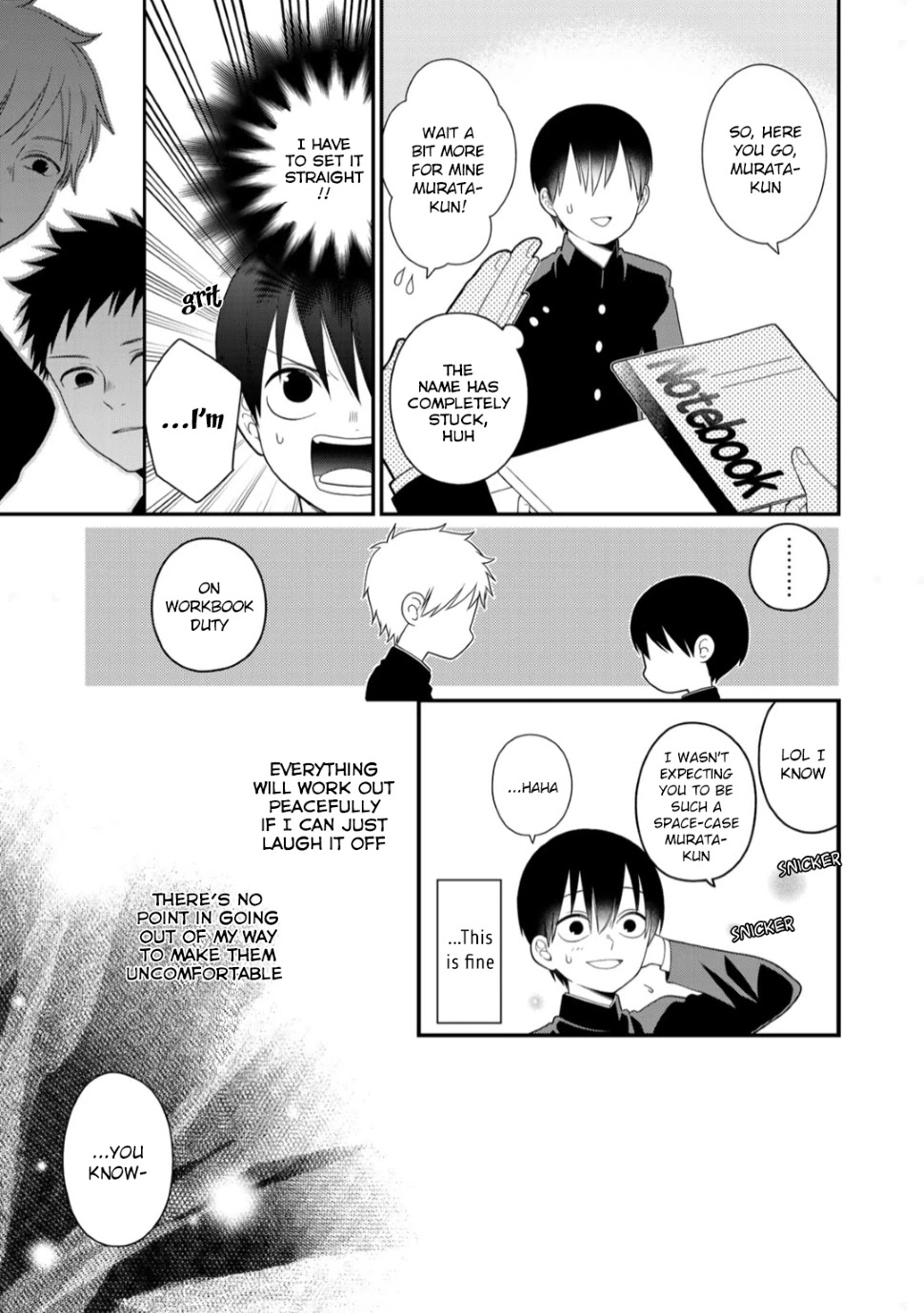 Bimyou ni Yasashii Ijimekko Chapter 13 page 4 - Chapter 13: The Bullied Kid Can't Put it into Words