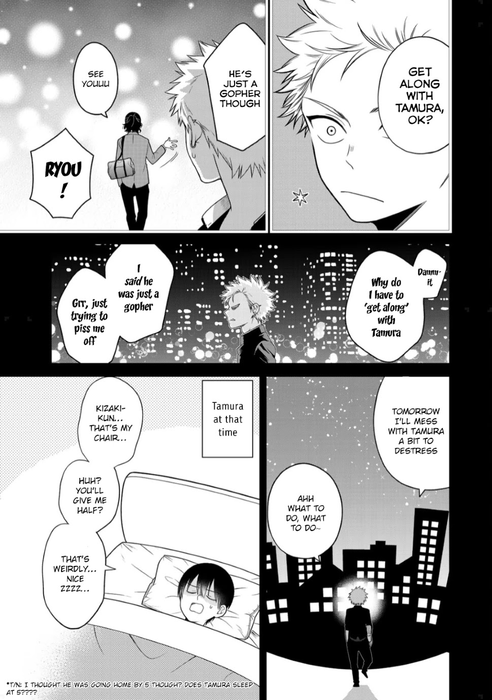 Bimyou ni Yasashii Ijimekko Chapter 16 page 10 - Chapter 16: The Bully and his Senpai