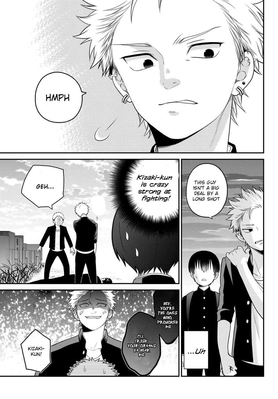 Bimyou ni Yasashii Ijimekko Chapter 17 page 10 - Chapter 17: Delinquent vs. Bully