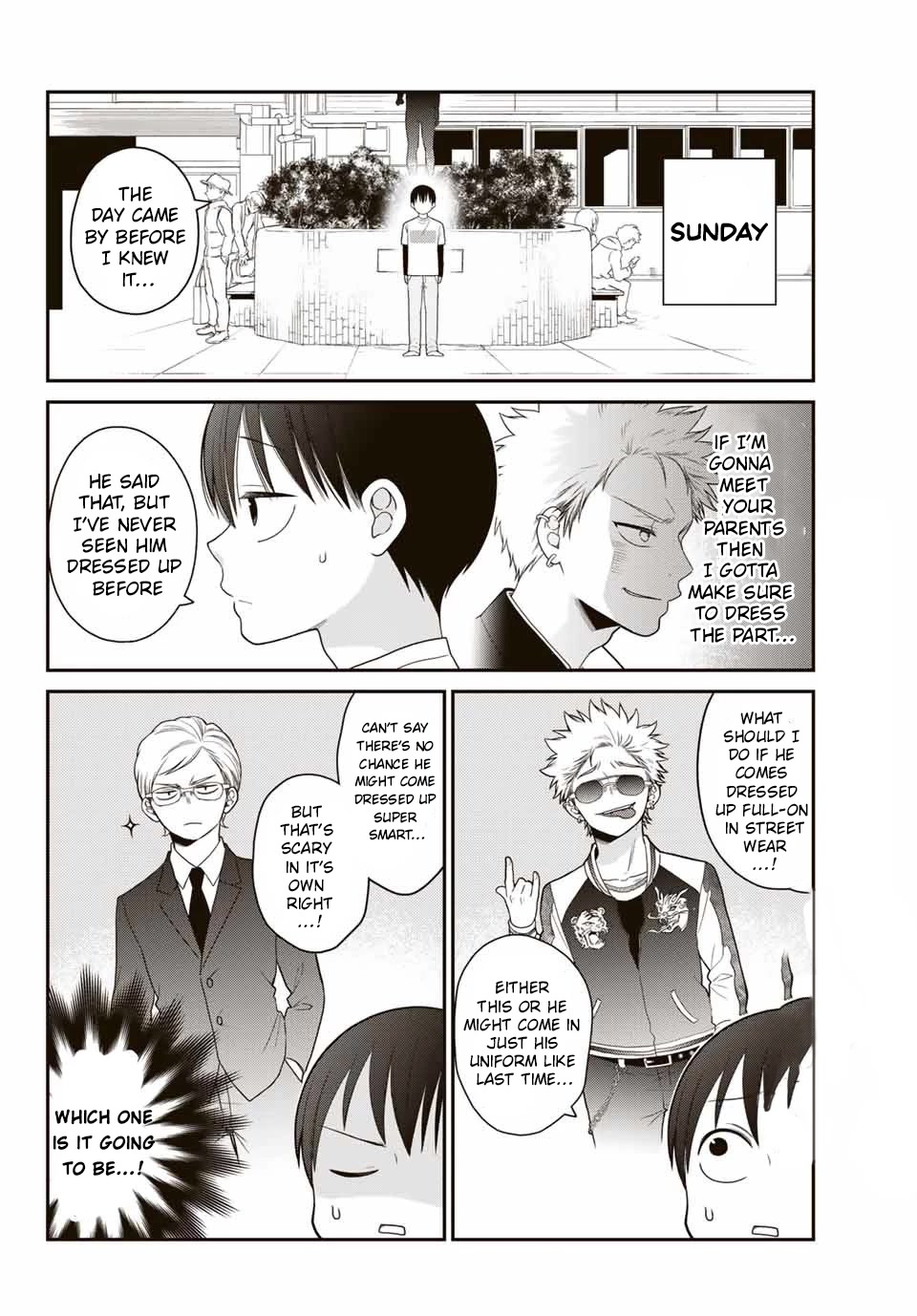 Bimyou ni Yasashii Ijimekko Chapter 22 page 5 - Chapter 22: Mom, Dad and the Bully
