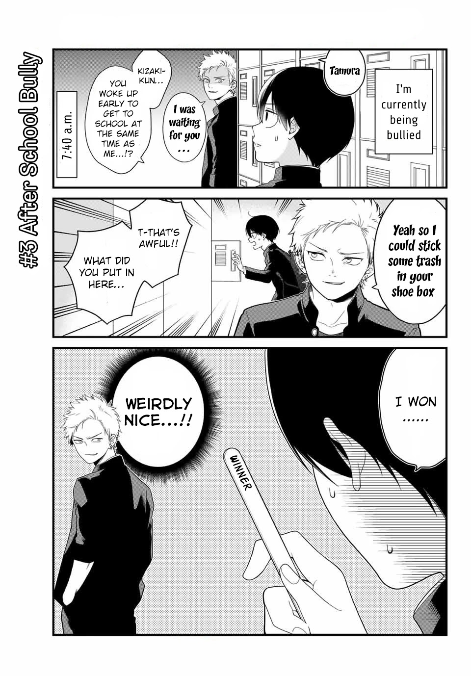 Bimyou ni Yasashii Ijimekko Chapter 3 page 2 - Chapter 3: After School Bully