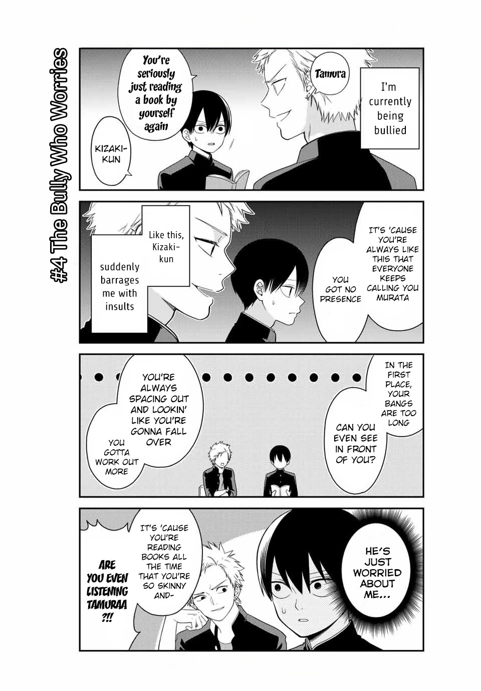 Bimyou ni Yasashii Ijimekko Chapter 4 page 2 - Chapter 4: The Bully Who Worries