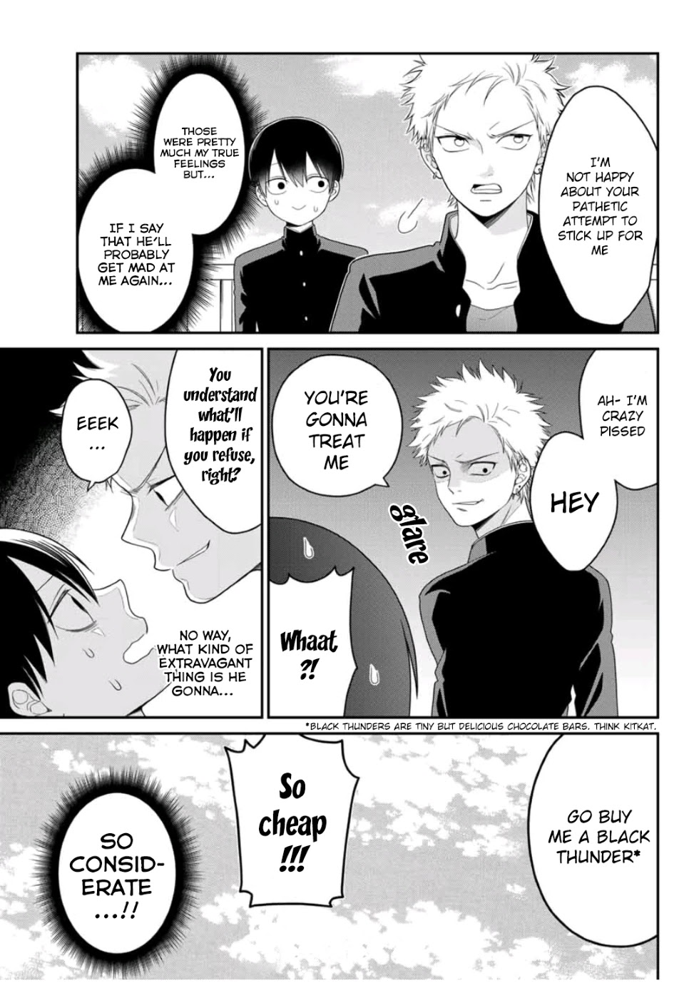 Bimyou ni Yasashii Ijimekko Chapter 6 page 8 - Chapter 6: The Bully is Suspected