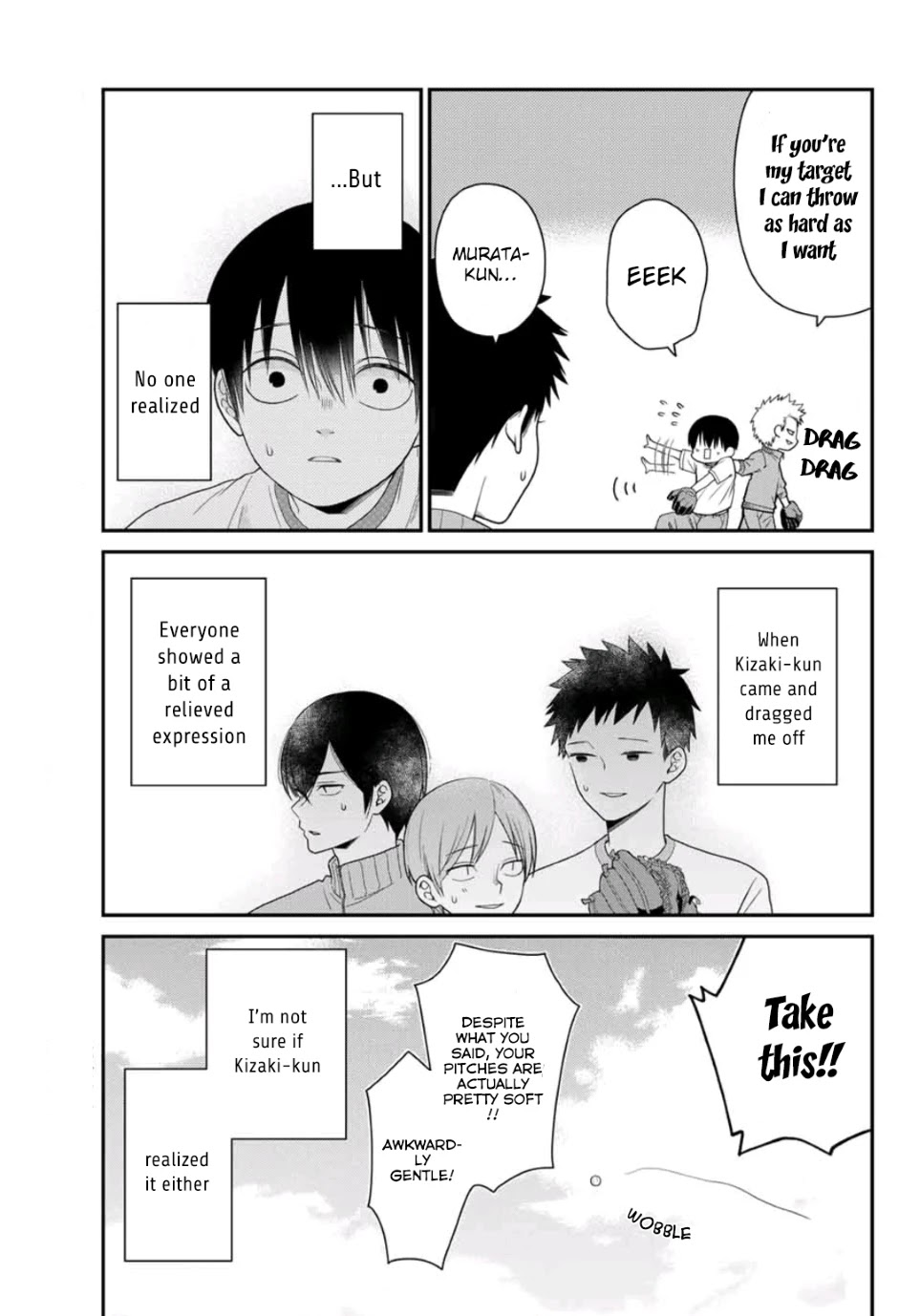 Bimyou ni Yasashii Ijimekko Chapter 8 page 4 - Chapter 8: The Bully Wants to Hide Your Sweats