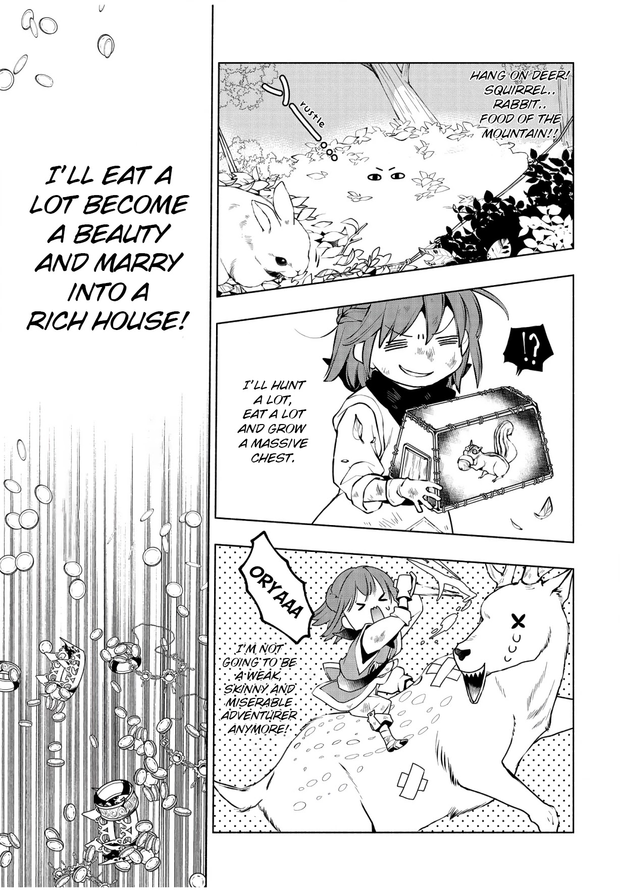 Binbou Reijou no Kanchigai Seijo Den Chapter 1 page 23 - Chapter 1: If you work hard for money you can create a royal harem?!