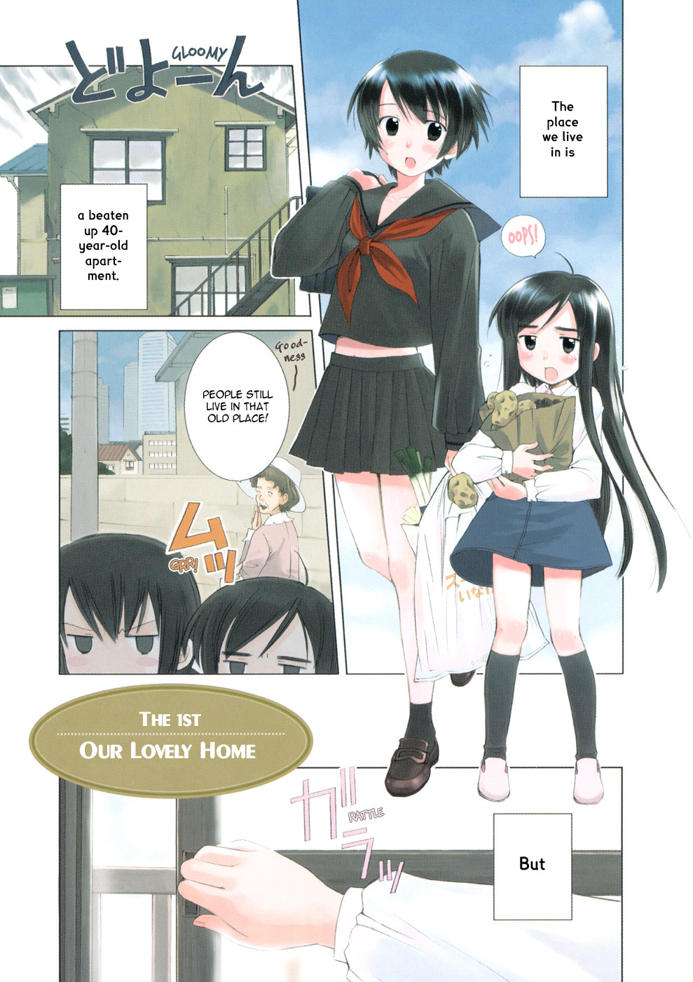 Binbou Shimai Monogatari Chapter 1 page 6 - Chapter 1: Our Lovely Home